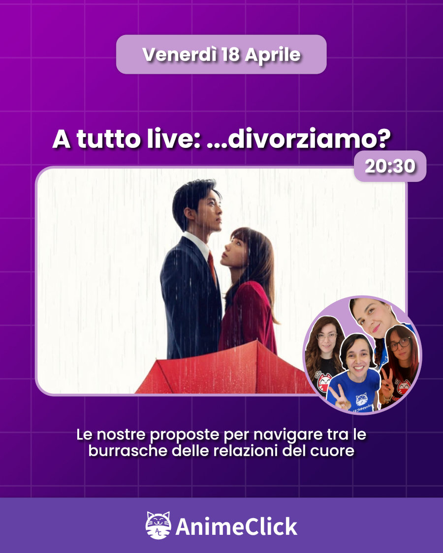AnimeClick su Twitch: programma dal 14 al 20 aprile AnimeClick su Twitch: programma dal 14 al 20 aprile